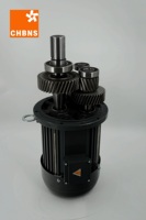 Boîte de réducteur de vitesse à engrenages hélicoïdaux à bas régime 400w 1/2 Hp trois/monophasé réducteur de moteur à engrenages Vertical