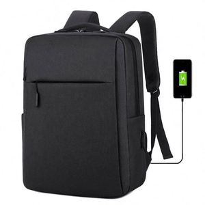 Sac à dos pour ordinateur portable avec rangement profond personnalisé, port de charge USB, résistant à l'eau, sac d'école pour ordinateur portable - Product Image 2