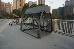 <span class=keywords><strong>Hamaca</strong></span> de mimbre para patio exterior, asiento doble de 3 personas, columpio colgante para jardín y patio, nuevo diseño - Product Image 4