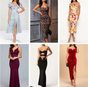 Stock de vêtements mixtes neufs et d'occasion pour femmes, incluant des robes, vente en gros à prix abordable, en ballots aléatoires CN GUA QZ-050 - Product Image 6