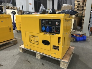 Générateur diesel portable silencieux de haute qualité 5KW 10KW 12KW 50Hz/60Hz 6KW/6.5KW avec ATS démarrage automatique et à distance, châssis ouvert 10KVA - Product Image 6