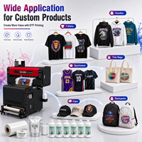 Prix Usine KONGKIM KK-700A Imprimante DTF 24 pouces Tout-en-un Directe sur Film avec Impression et Polymérisation pour Personnalisation de Vêtements