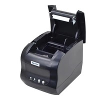 Imprimante thermique 2-en-1 80 mm XP-365B WiFi Bluetooth pour l'impression de reçus et d'étiquettes, compatible avec iOS et Android