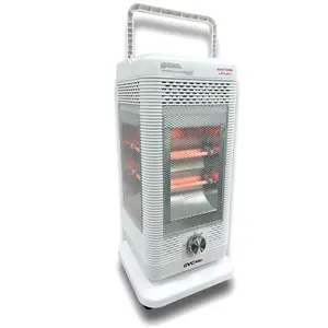 2023 New design korea best selling KC certificate approve 2000W five faces electric quartz heater with timer