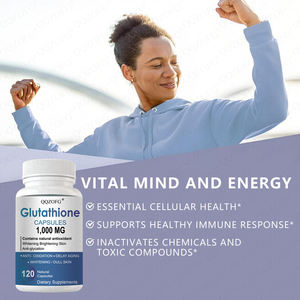 1000mg Glutathion Capsules |   Huidverlichtende & anti-aging antioxidant supplement, anti-aging supplement & celgezondheid - Product Image 2