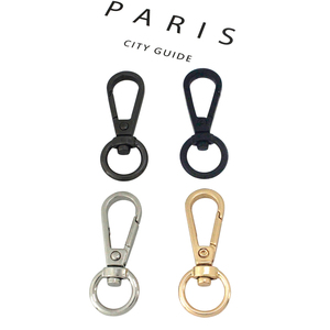 <span class=keywords><strong>O</strong></span>-ring Tail Swivel Bolt Snap Gancho para Saco Cadeia Alloy Dog Hook Matt Black Swivel Snap Gancho para Bolsa Bolsa Dog Collar Leash - Product Image 3
