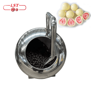 Lst sản xuất tự động sô cô la men <span class=keywords><strong>dragee</strong></span> Máy sô cô la kẹo lớp phủ Pan máy - Product Image 5