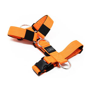 Grosir Pabrik Neoprene lembut tugas berat nilon dapat disesuaikan taktis pengekang anjing untuk berjalan anjing - Product Image 4