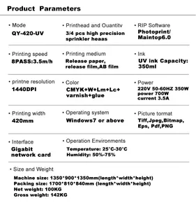 QINYU फैक्टरी मूल्य उच्च गति सबसे अधिक बिकने वाली यूवी डीटीएफ प्रिंटर इत्र की बोतल प्रिंटिंग मशीन