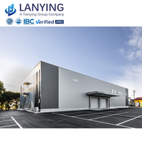 Assemblage rapide Hangar en acier Pole Barn Kits Metal Warehouse Structure en acier Atelier