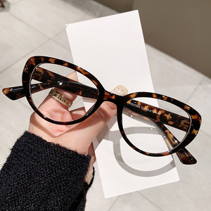 Cat Eye <b>Eyeglasses</b> <b>Frames</b> For Women TR27055 Full <b>Frame</b> Pc Lens Blue Light Protection Plano Lenses - Product Image 1