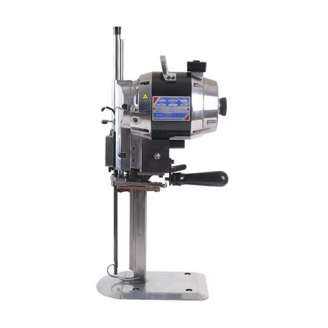 Cloth Cutting Machines Automatic Fabric Straight Knife Cutter Easy Operate PLC Engine Core Components with 6/8/10/12/13 Inch