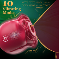 Rosen-Vibrator für Frauen Großhandel Individuelles Logo Klitoris-Stimulator Saugvibrator Erotikspielzeug Rosen-Saugvibrator Sexspielzeug für Frauen