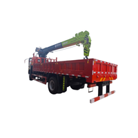 Camion à ordures à chargement arrière HLW 4x2 5m3, moteur diesel Euro 3, empattement 3308 mm, 120 CV, transmission manuelle, bras hydraulique