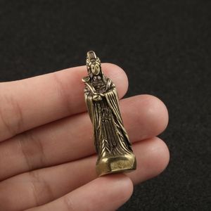 Metalen Ambachten Nanhai Guanyin Desktop Ornamenten Boeddha Standbeeld Messing - Product Image 2
