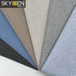 Camicie tessute da donna casual da uomo all'ingrosso tessuto <span class=keywords><strong>seersucker</strong></span> stropicciato a righe 100% cotone - Product Image 3