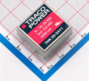 Convertisseur DC-DC à sortie unique 20W THN20 2411 24V vers <span class=keywords><strong>5V</strong></span>, module d'alimentation régulé isolé - Product Image 3