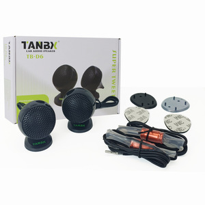 Tanbx Car Tweeter <b>Speaker</b> 4 Ohm 12V 24V Universal Magnetic Mount For Automotive Audio <b>System</b> - Product Image 4