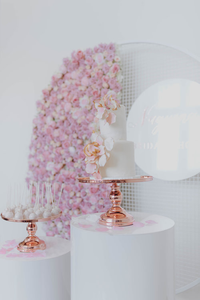 Perspex — support rond en acrylique pour gâteau, support rond et personnalisé pour mariage - Product Image 4