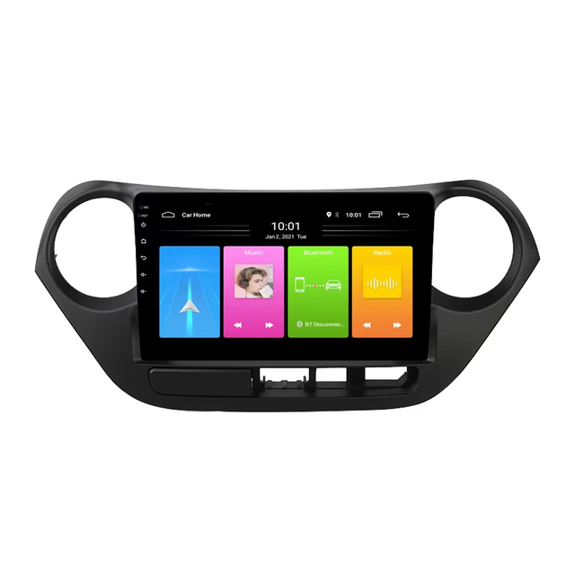 Full Touch Car Multimedia System 9 Inch Android 12 Car Gps Radio Navigation for Hyundai I10 2013-2016