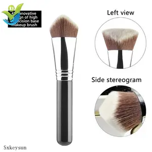 Baik Kualitas Teknik Merek Profesional Foundation Riasan Sikat Ramah Lingkungan Single Makeup Brush Kuas Perona Pipi