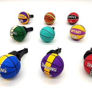 Diffuseur d'aromathérapie pour voiture en forme de <span class=keywords><strong>mini</strong></span> ballon de basket, avec clip de ventilation, personnalisable <span class=keywords><strong>Jordan</strong></span> Kobe, en gypse remplaçable - Product Image 5