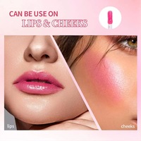 Baume à lèvres teinté nourrissant et brillant, soin repulpant pour les lèvres, gloss transparent changeant de couleur, sérum pour les lèvres rose