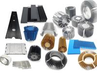 Pièces de tournage en acier inoxydable usinées CNC, radiateurs circulaires en aluminium anodisé sur mesure, fraisage, électroérosion à fil, brochage