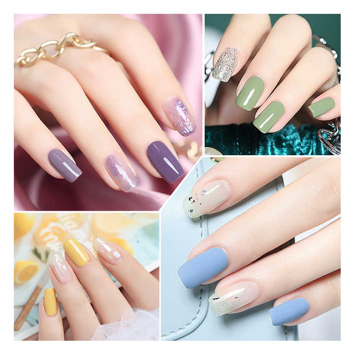 Wholesale nail supplies can be customized high quality nail polish for