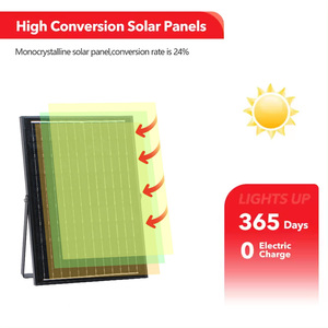 <span class=keywords><strong>Projecteur</strong></span> de jardin KCD à lentille optique IP67 pour l'extérieur, <span class=keywords><strong>projecteur</strong></span> solaire 100w 200w 300w 1000w, projecteurs solaires <span class=keywords><strong>avec</strong></span> détecteur de mouvement - Product Image 4