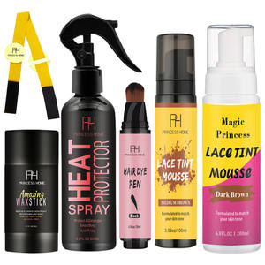 Colle et dissolvant pour dentelle imperméable à l'eau avec logo personnalisé, bâton de cire à <span class=keywords><strong>action</strong></span> rapide, 100ml, ensemble de coiffure et d'extension de cheveux en spray pour dentelle - Product Image 6