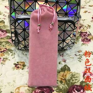 Bolsa de Regalo de Joyería de Terciopelo de Alta Calidad con Logotipo Personalizado Impreso, Bolsa de Almacenamiento con Cordón para Dispositivos de Belleza, Palo de Masaje Facial - Product Image 2