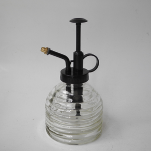 Bouteille de pulvérisation pour plante en verre, pulvérisateur de Style Vintage de 6.3 pouces de haut, <span class=keywords><strong>pompe</strong></span> supérieure en plastique Bronze, <span class=keywords><strong>arrosoir</strong></span> <span class=keywords><strong>à</strong></span> une main pour l'intérieur - Product Image 5