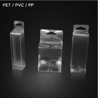 Boîte d'emballage en blister en PVC transparent pour leurres de pêche