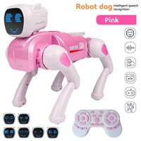 Perro Robot de Control Remoto con IA, Juguete Inteligente Programable para Niños, Mascota Electrónica a Batería, Control por Aplicación, Robot con Trucos
