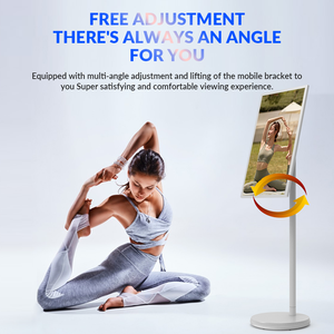 Pantalla táctil giratoria móvil portátil de 21,5 "27" 32 "para uso doméstico, quiosco de espera, pantalla inteligente para juegos familiares, canto de Fitness - Product Image 6