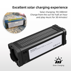 Ipx7 Không Thấm Nước 30 + Giờ Thời Gian Chơi TWS Stereo Độc Quyền Khuôn Năng Lượng Mặt Trời Sạc Bluetooth Loa Cho Ngoài Trời - Product Image 4