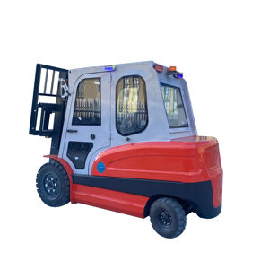 Kabin ve ısıtıcı akülü palet istifleyici yükleme kapasitesi 5 T ile yeni durum 3.5 Ton elektrikli Forklift - Product Image 5