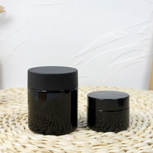 Bocal en verre Boro3.3 de 90ml 120ml, bouchon à vis résistant aux enfants, bouteille de capsule à double torsion avec cire concentrée et safran - Product Image 3