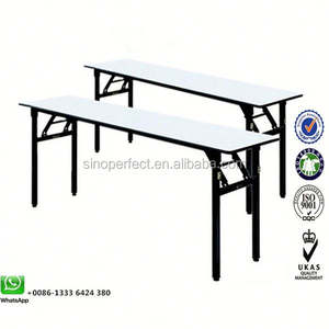 Mesa Redonda Plegable de Plástico para Eventos, Fiestas, Bodas, Hoteles, Diseño Moderno - Product Image 6