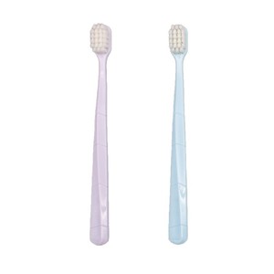 แปรงสีฟันขนนุ่มสีมาการอง สีม่วงลาเวนเดอร์ สีฟ้า 13.85 กรัม สำหรับใช้ในบ้าน สำหรับผู้ใหญ่ - Product Image 5