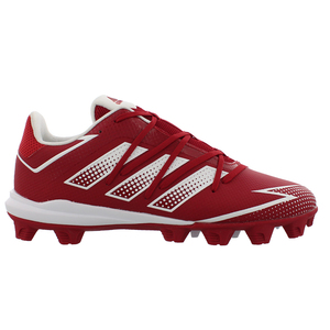 Adidas Afterburner 7 Md <b>Mens</b> <b>Shoes</b> Color: <b>Red</b>/White 100% Authentic - Product Image 1