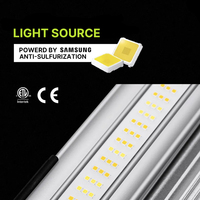 Fournisseur direct d'usine, éclairage LED de culture intelligent à contrôle intelligent, à chaîne en série, IP66, 645W, 720W, 800W, 1000W, Lm301b