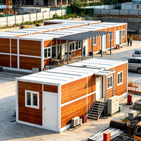 Bâtiment Modulaire Préfabriqué : Conception de Bureau Démontable et Extensible, Maison Conteneur à Assemblage Rapide, Kiosque Mobile pour la Construction de Boutiques