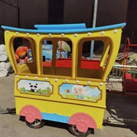 Tren Eléctrico para Parque de Atracciones, Tren Turístico, Tren Infantil para Centro Comercial, Mini Tren sin Rieles en Venta