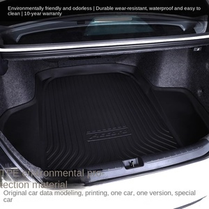 Nouveau TPE Full Surround Premium Tapis de voiture Anneau de soie Tapis Décoration intérieure pour voitures Mercedes-Benz et <span class=keywords><strong>Peugeot</strong></span> - Product Image 5