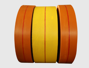 Kanvas Kuning Inch X Ply cinta transportadora nueva goma elevador cubo lona tira roja cinta transportadora lona Kanvas Kuning - Product Image 5