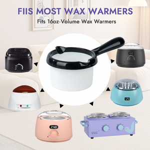 Prix usine 500cc Matériaux de qualité alimentaire <span class=keywords><strong>Recyclable</strong></span> Résistance aux hautes températures Pot de <span class=keywords><strong>cire</strong></span> en silicone Bol de <span class=keywords><strong>cire</strong></span> en silicone avec poignée - Product Image 4