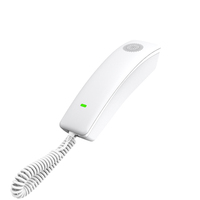 Telefono IP PoE Compatto Fanvil H2U per Hotel, da Parete, per Bagno, Nero/Bianco Opzionale