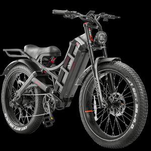 Bicicleta Eléctrica Eahora Romeo Pro de Alta Potencia Tipo Fatbike para Adulto, Híbrida de Montaña, Carretera, Carga y Dirt - Product Image 1